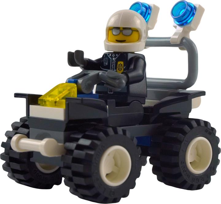 Image du produit LEGO City 5625 Police Quad 4x4 Polybag - 5625 NOUVEAU! Quantité 1x (5625, LEGO Classic)