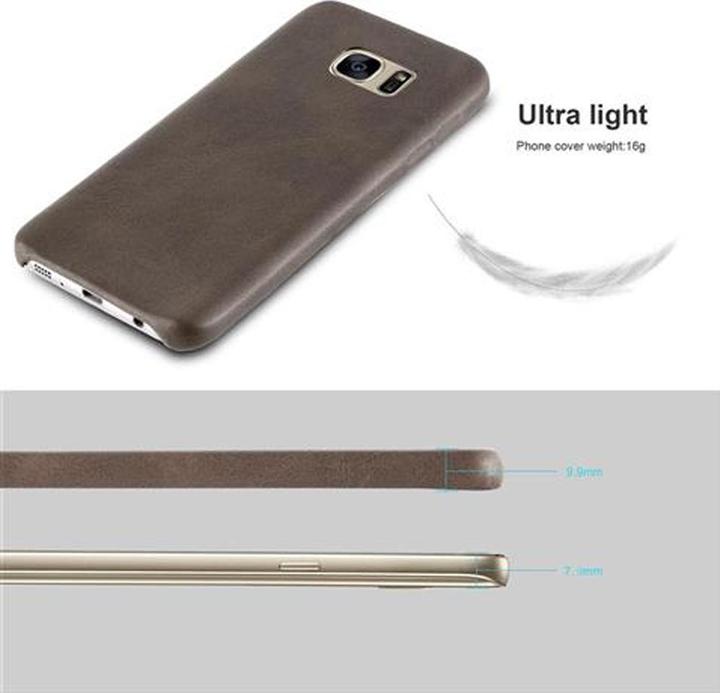 Produktbild Cadorabo Hard Cover Kunstleder mit Struktur (Samsung Galaxy S7)