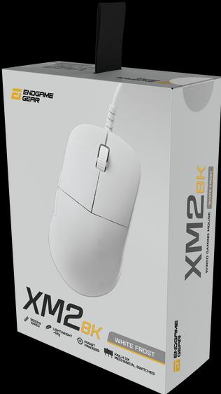 Produktbild Endgame Gear XM2 8k Gaming Maus, kabelgebunden - White Frost (Kabelgebunden)
