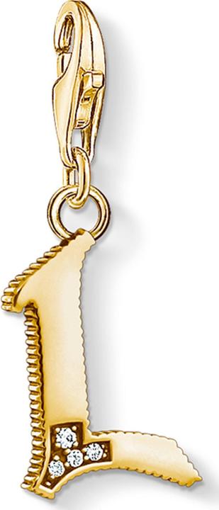 Produktbild Thomas Sabo Charm-Anhänger Buchstabe L gold (925er Silber)