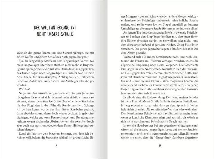 Produktbild Grüner wird's nicht (Deutsch, William Sutcliffe, Leena Flegler)