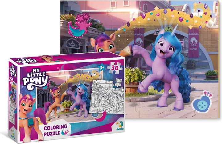 Image du produit Dodo A colorier 2en1 My Little Pony (30 pièces)