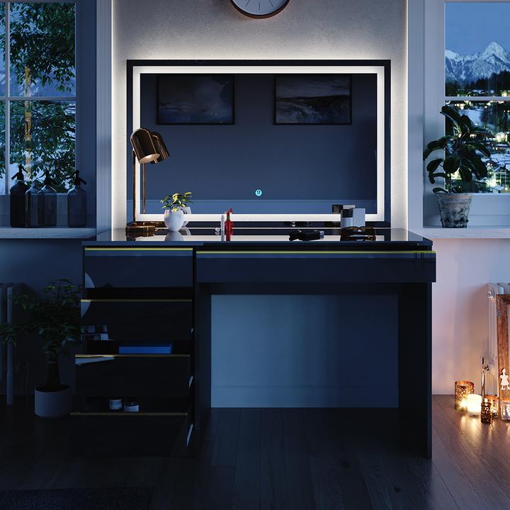 Actual product image Vicco Sherry with lighting (120 x 75 x 55 cm)
