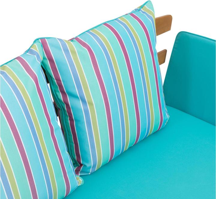 Immagine prodotto Greemotion Panchina funzionale Tobago, blu, 2 posti a sedere