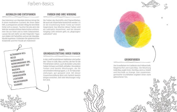 Produktbild Inspiration Meeresrauschen | 50 Unterwasser-Motive zum Ausmalen, Träumen und Entspannen