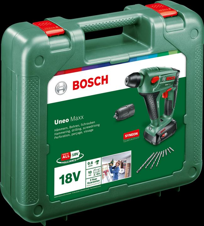 Actual product image Bosch Home & Garden Uneo Maxx (Rechargeable battery operated)