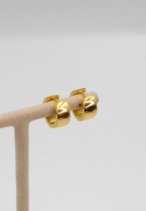 Produktbild Muau Creolen (750/18 K Gelbgold)