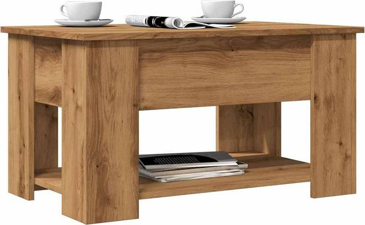 Image du produit VidaXL Couchtisch Artisan-Eiche 79x49x41 cm Holzwerkstoff
