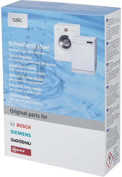 Produktbild Siemens Schnellentkalker