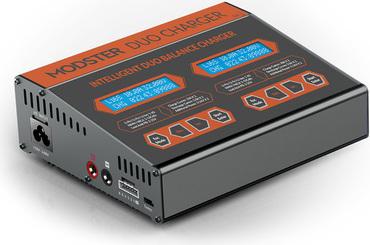 Produktbild Modster Ladegerät AC/DC DUO Charger 2x100W