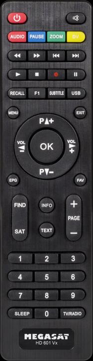 Image du produit Megasat HD 601 V3 (0.00 Go, DVB-S2)