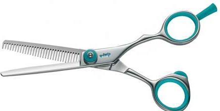 Image du produit E-kwip Ciseaux à effiler SW 40 turquoise (13.97 cm)