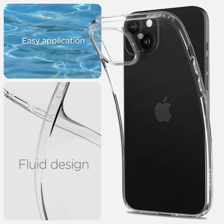 Productafbeelding Spigen Vloeibaar kristal iPhone 15 6,1" kristalhelder ACS06786 (Apple iPhone 15)