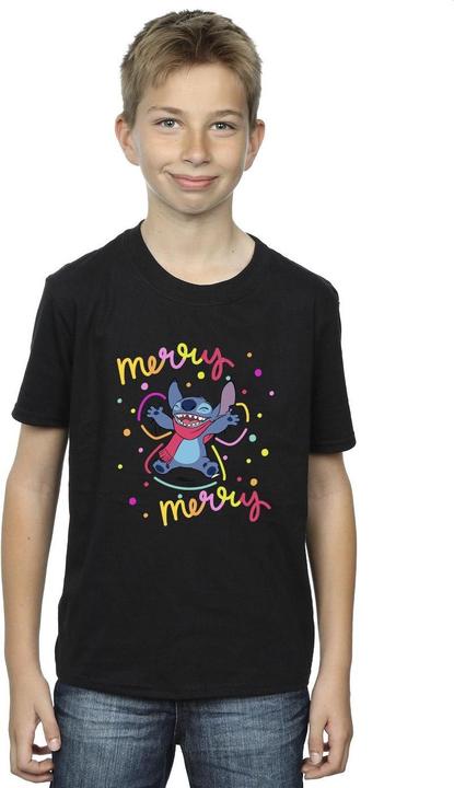 Immagine prodotto Disney Lilo & Stitch Merry Rainbow Maglietta Ragazzi (152, 158)