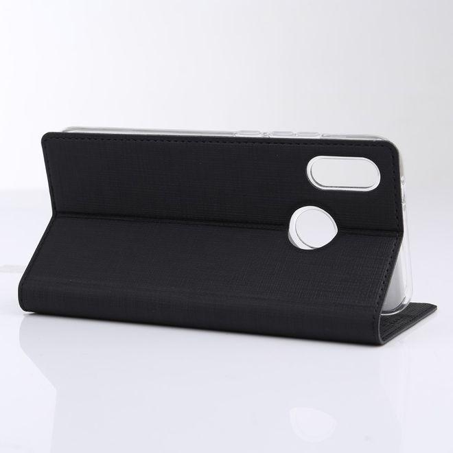 Produktbild MU Classic Leder Bookcover Hülle (Huawei P Smart+)
