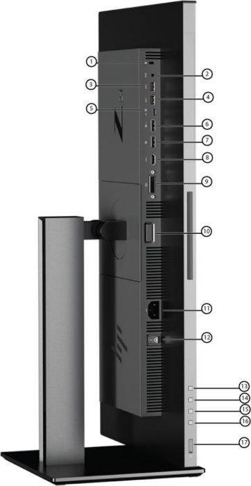 Actual product image HP Z24n G2 (1920 x 1200 pixels, 24")