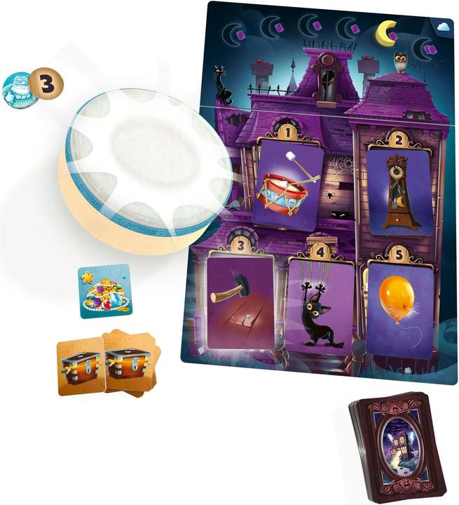 Image du produit Libellud LIBD0018 - Mysterium Kids : Le trésor du capitaine Bouh, dès 6 ans (édition FR) (Allemand)
