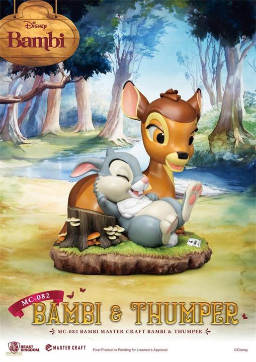 Produktbild Beast Kingdom Disney Master Craft Statue Bambi & Thumper 26 cm