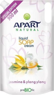 Produktbild Apart Natural - Prebiotic Refill Creamy Liquid Soap Jasmine & Ylang (Flüssigseife, 900 ml)