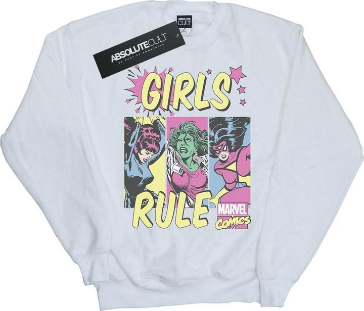 Actual product image Girls Rule Sweatshirt (128)