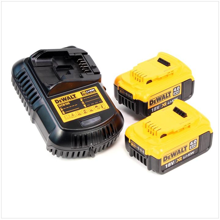 Actual product image DeWalt DCD 791 M2 18 V Brushless Cordless Drill Driver + TSTAK-Box + 2 x Batteries DCB 182 4,0 Ah + (Rechargeable battery operated)