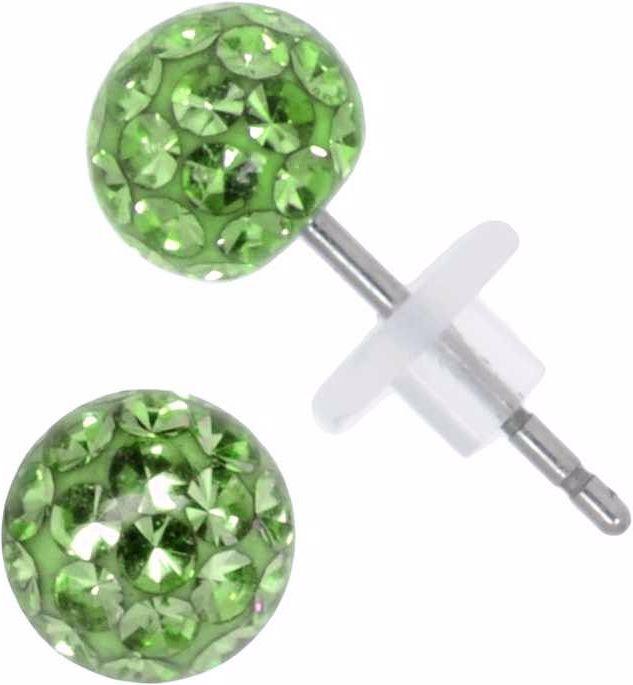 Image du produit Bijouteria Clous d'oreille (Cristallin, PVC, Acier chirurgical 316L, Résine époxy)