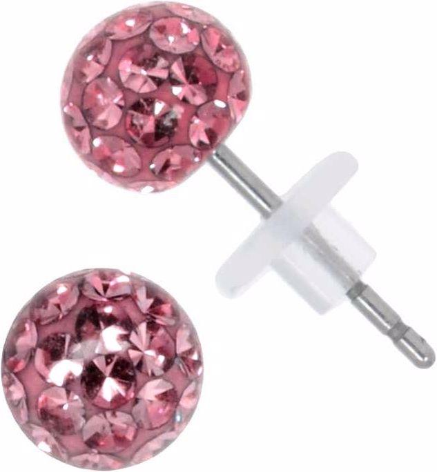 Image du produit Bijouteria Clous d'oreille (Cristallin, PVC, Acier chirurgical 316L, Résine époxy)