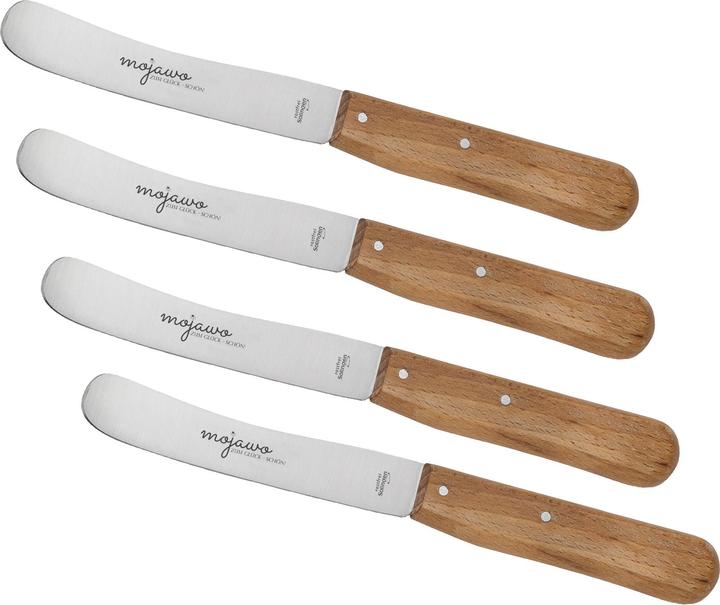 Actual product image Mojawo 4-piece breakfast knife butter knife humpback knife Solingen (4 Piece, Knife)