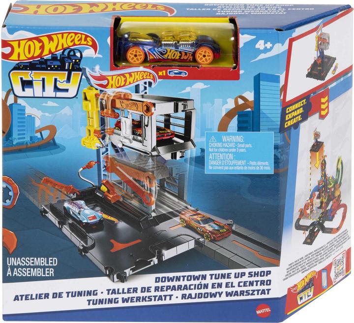 Actual product image Hot Wheels City Downtown Track Set Assortment