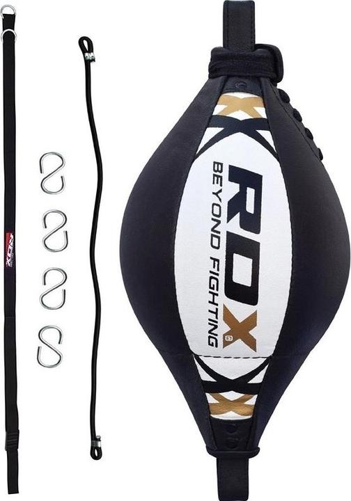 Rdx Speed Double End B-Ball White/Black With Regular Rope