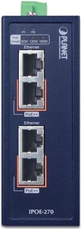 Immagine prodotto Planet IP30 industriale a 2 porte (4 Porti)