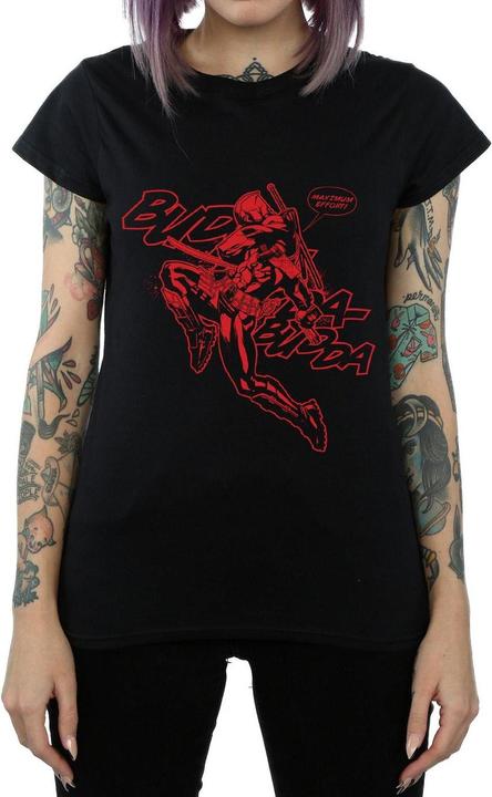 Immagine prodotto Deadpool Budda Budda Maglietta Donna (S)