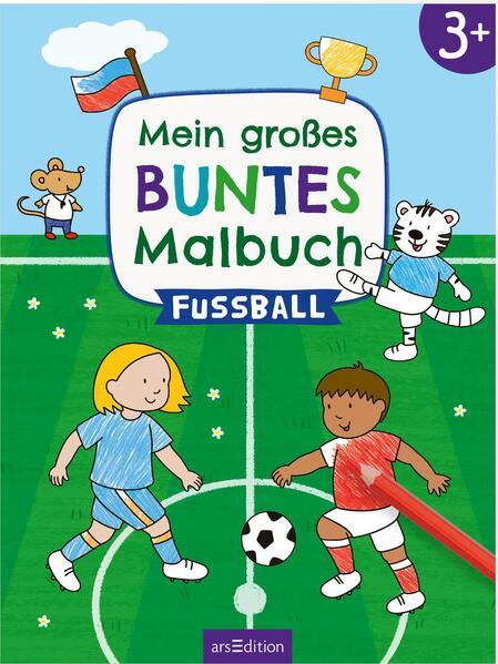 Produktbild das grosse Malbuch - Fussball