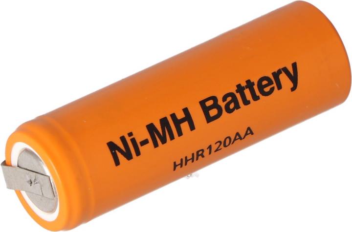 Produktbild Panasonic Akku HHR-120 für Rasierer, Rasierapperate mit Lötfahne U-Form (1 Stk., 4/5 AA, 1200 mAh)