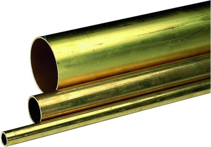 Actual product image Werkstarck Brass round tube