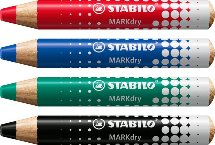 Actual product image STABILO MARKDRY - Whiteboard marker (Red, 5 mm, 1 x)