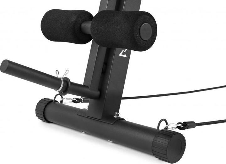 Actual product image Zipro Volume training bench with leg press and prayer bar