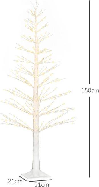 Immagine prodotto Swisshandel24 150 cm Lichterbaum Kunstbaum mit 600 LED, LED Weihnachtsbaum, Indoor und Outdoor