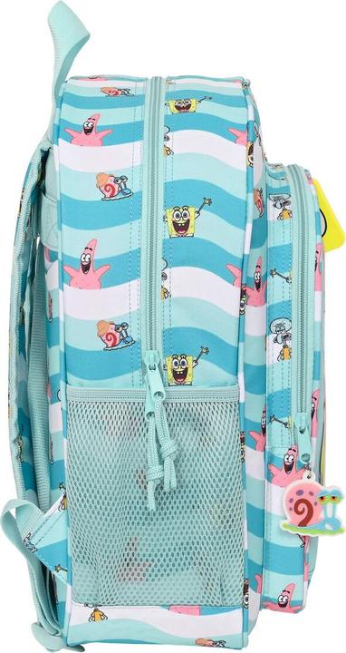 Actual product image Safta School backpack Spongebob Stay positive Blue White (32 x 38 x 12 cm) (12 l)
