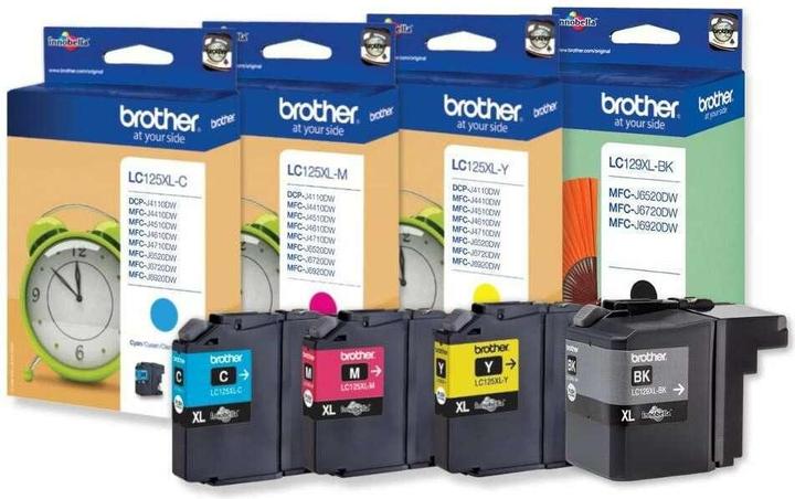 Image du produit Brother LC-129XL Value Pack (M, CF, Y, C)