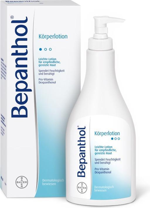 Actual product image Bepanthol Body Lotion for Sensitive Skin, 400 ml Lotion (Body lotion, 400 ml)
