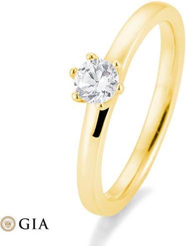 Actual product image Breuning 6 claw 0.30-0.50 ct. (58, 585/14 K Gold)