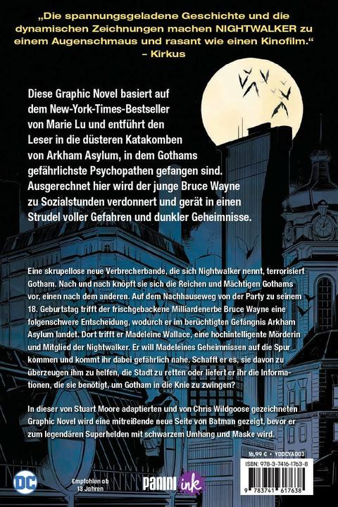 Immagine prodotto Panini Batman: Nightwalker - Schatten der Nacht (Tedesco, Marie Lu, 2020)
