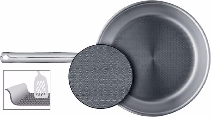Actual product image Spring Vulcano Cut Resist (28 cm, Frying pan, Stainless steel)