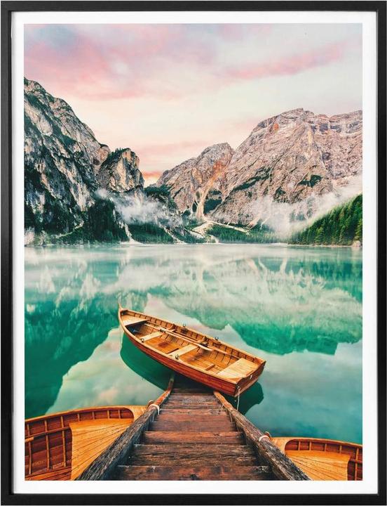Image du produit Trenddeko Lac de Braies (60 x 80 cm)