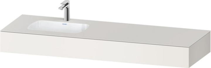 Produktbild Duravit Qatego Einbauwaschtisch mit Konsole, 1600x550x170mm, Becken links