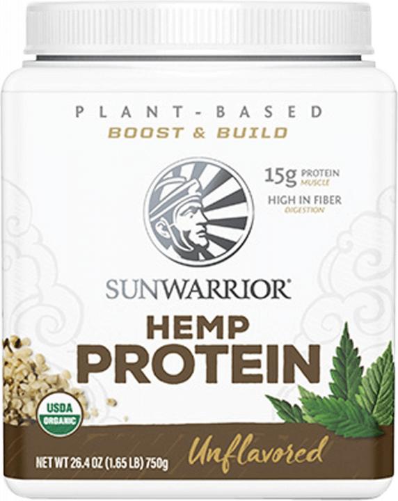 Actual product image Sunwarrior Organic Hemp Protein (Unflavoured, 1 pcs., 882 g)