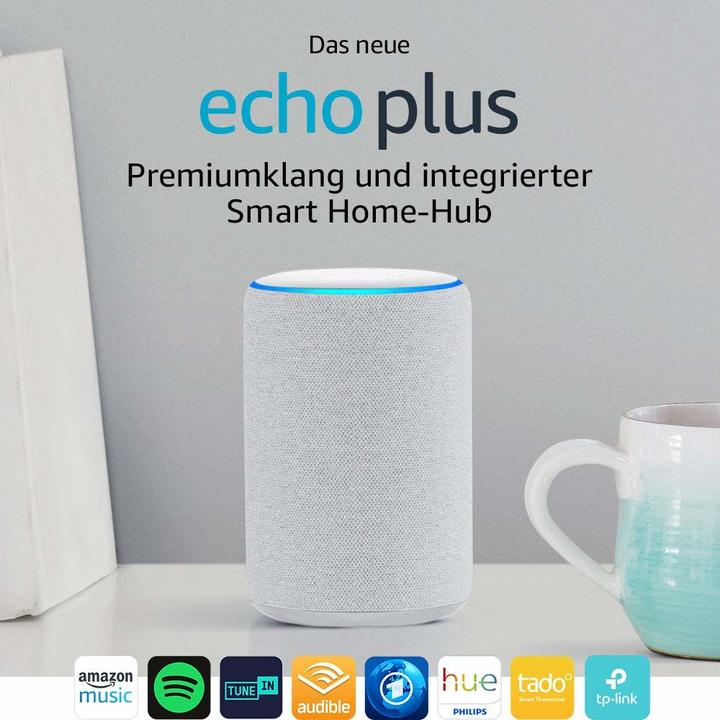 Produktbild Amazon Echo Plus (2. Gen) (Amazon Alexa, IFTTT)