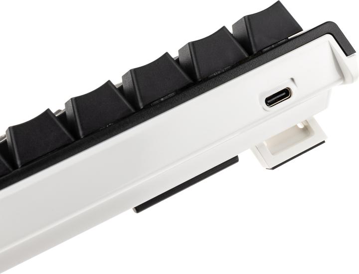 Actual product image Ducky One 2 Pro Mini Gaming Keyboard, RGB LED - Cherry Silent Red (US) (US, Cable)
