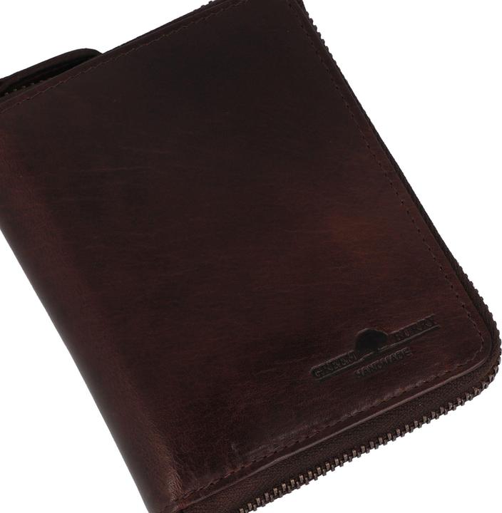 Image du produit Greenburry Newport Geldbörse RFID Schutz Leder 10 cm